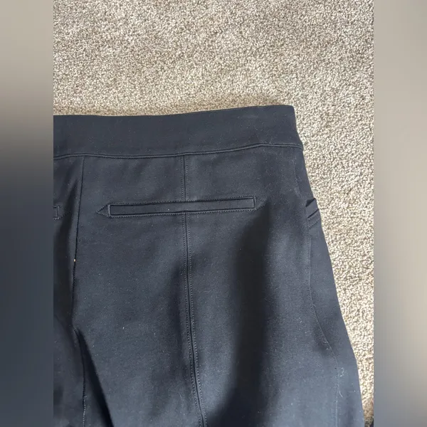 SPANX The Perfect Black Pant Ankle Backseam Skinny Pull On Ponte Travel Large - Image 11