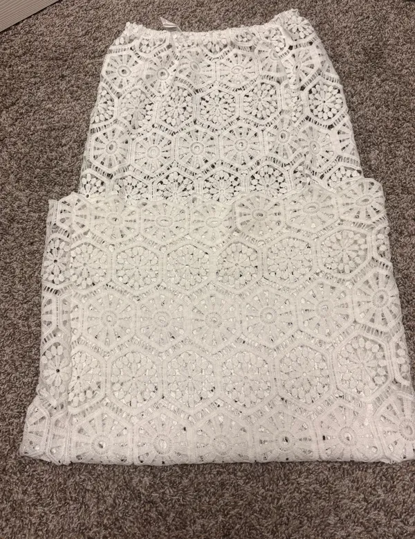 SheIn White Beach Skirt - Image 2