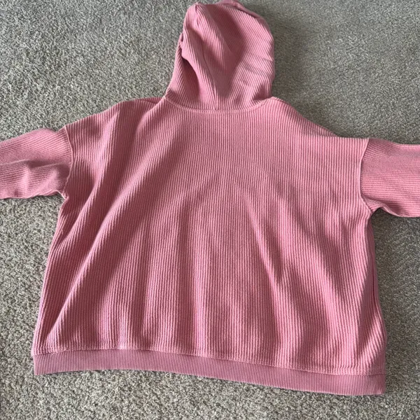Aerie Pink Corded Hoodie - Image 2