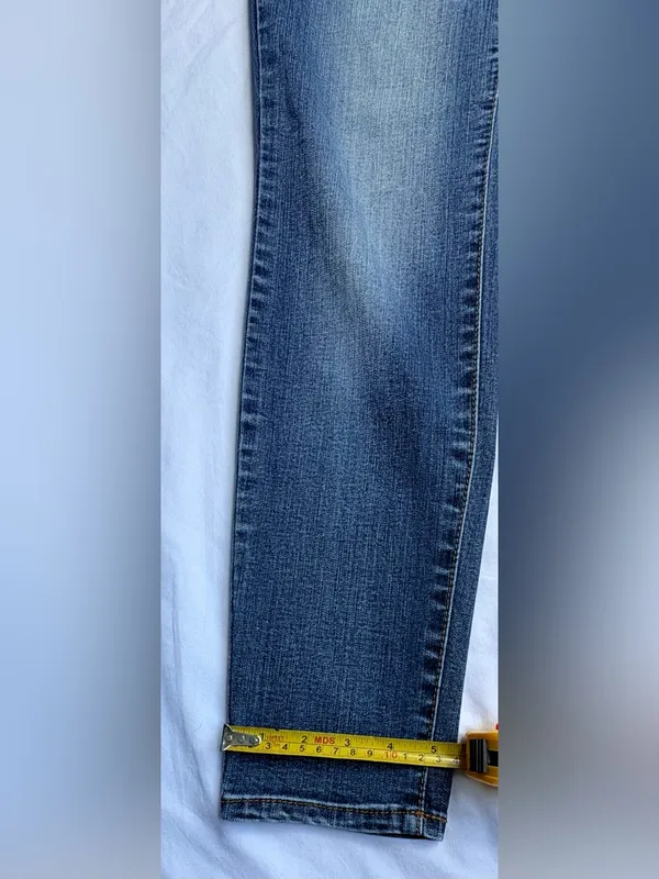 Vintage America Blues Boho Skinny Jeans 8/29 Floral Embroidered Embellished - Image 13