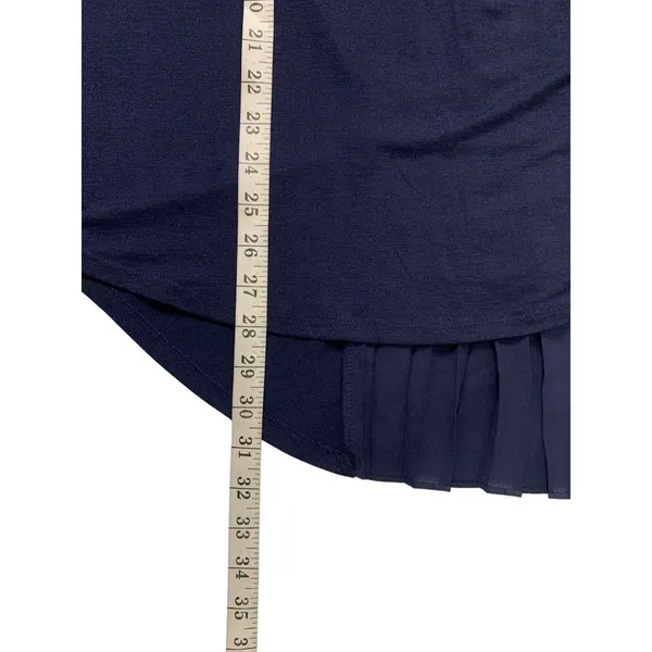 Roz & Ali Women's Navy Blue Blouse - Image 5