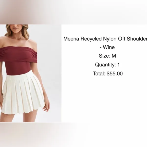 Meshki Top Dainty Feminine Romantic Elevated Basic Minimalist Everyday Luxury - Image 2
