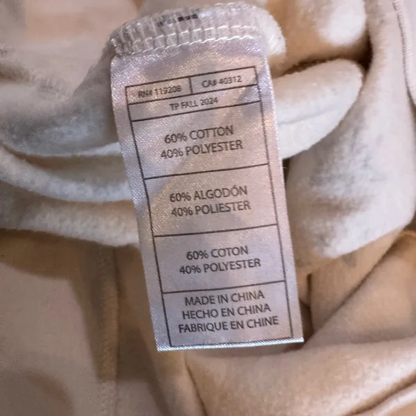 Mitchell & Ness Cincinnati Bengals Throwback Logo 3.0 pullover sweatshirt cream - Image 5