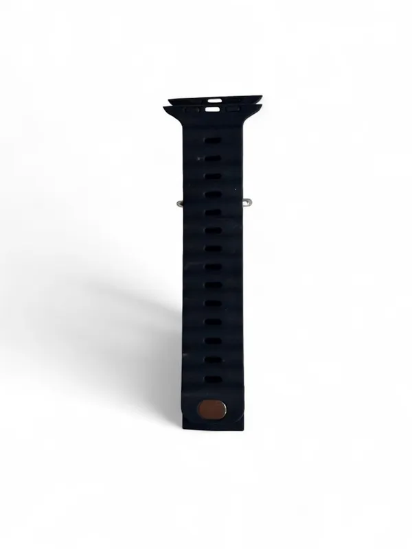 Black Sillicone Ocean Band for Apple Watch Ultra (49mm) - NWOT - Image 2