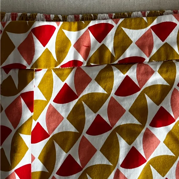 Boden• Spring Geometric Pattern Ankle Pants• Sz 6 - Image 9