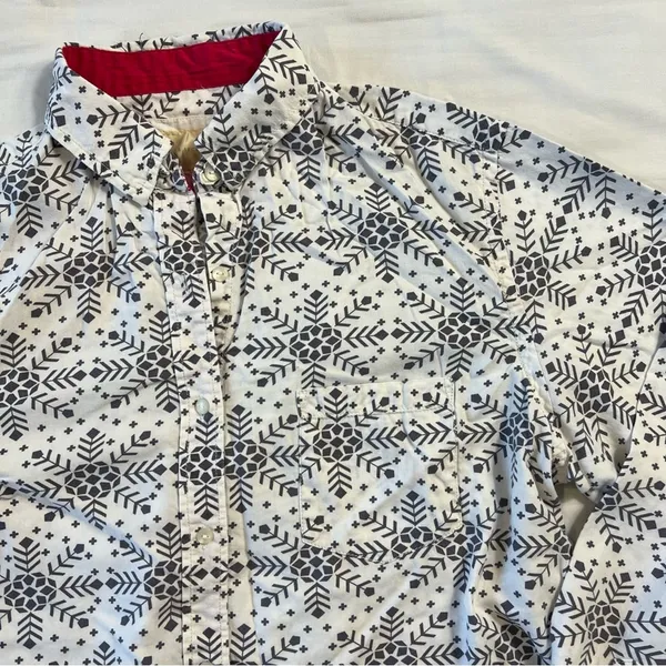 Victoria’s Secret Sleep Shirt Women’s Large Button Up Pajama Top - Image 4