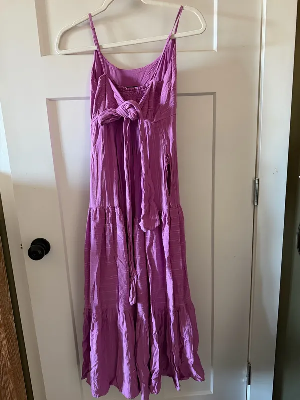 Haute Hippie purple flowy sundress - Image 2