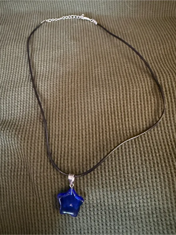 Handmade Blue Star Pendant Necklace - Brand - Image 2