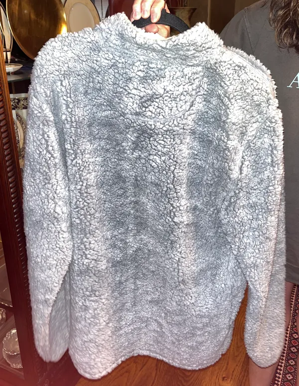 Southern Shirt Company Sherpa Quarter ZIP Pullover Jacket - Image 5