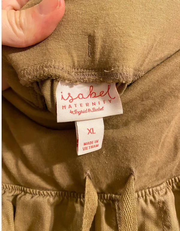 NWOT Brown Drawstring Waistband Shorts Size XLarge - Image 2