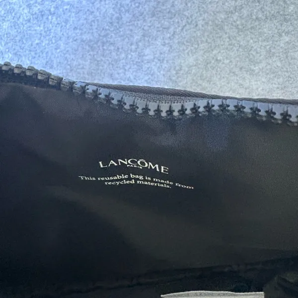 NWOT Lancôme crescent nylon mini shoulder bag black - Image 7