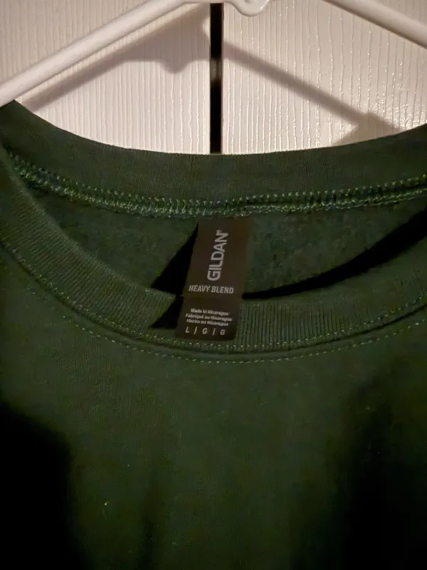Crewneck Green Size L - Image 2