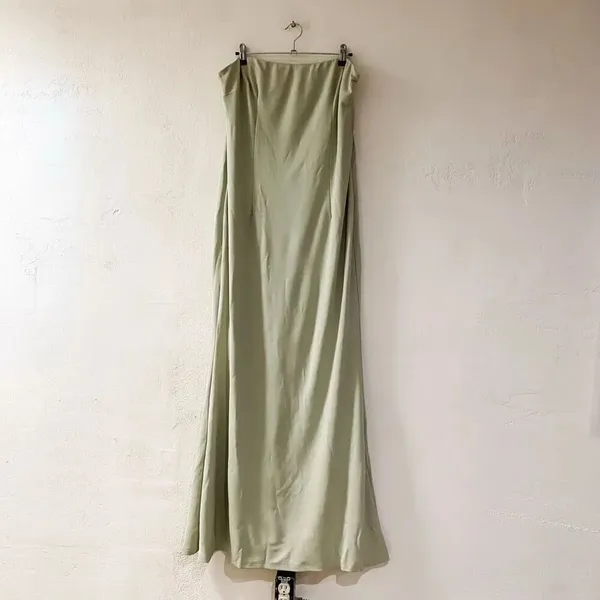 Katie May Mary Kate Strapless Gown in Sage Green XXL - Image 3