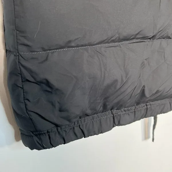 Abercrombie & Fitch Insulated Dark Grey Puffer Vest Coat Jacket Womens M - Image 11