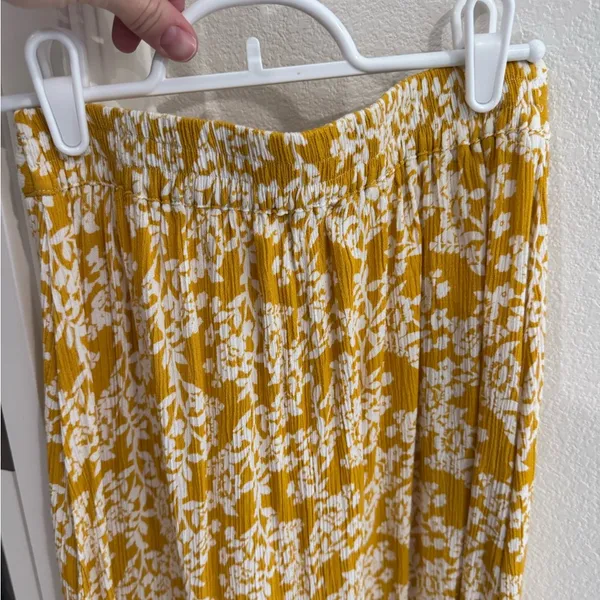 Hello Molly Signature Signed Copy midi Skirt Mustard - Image 7