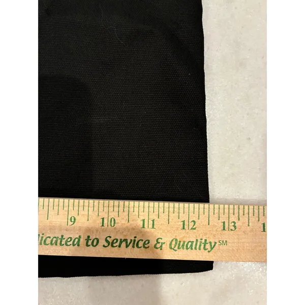 AllSaints Black Canvas Drawstring Dust Bag Handbag Shoe Storage Pouch 13x15.5 - Image 3