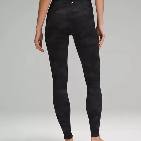 Lululemon black camo high rise leggings - Image 2