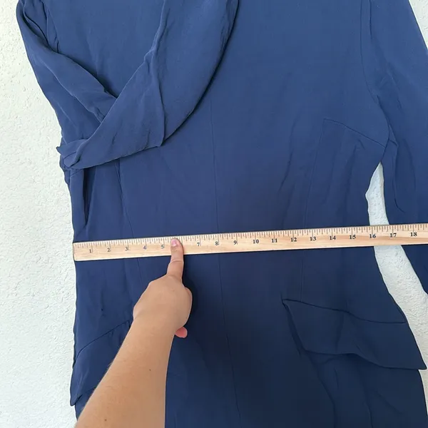 House of‎ CB 'Mahalia' Navy Long Sleeve Mini Dress NWOT Size XL - Image 7