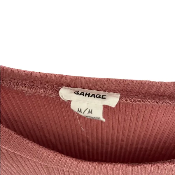 Garage Medium Pink  Crop Top - Image 3