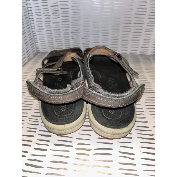 ECCO Offroad Womens Gray Brown Strappy‎ Sport Hiking Sandals Size 41 10-10.5 - Image 6