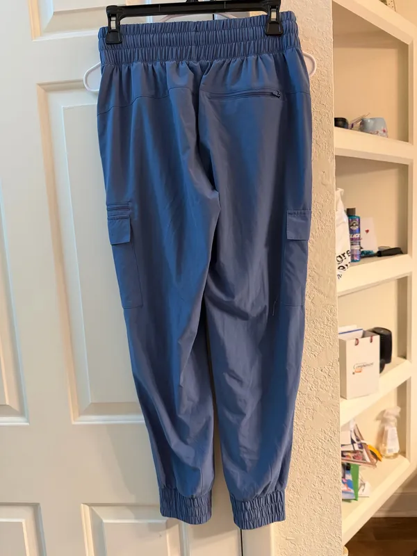 All In Motion Light Blue zipper pocket drawstring pants women’s XS - Image 2