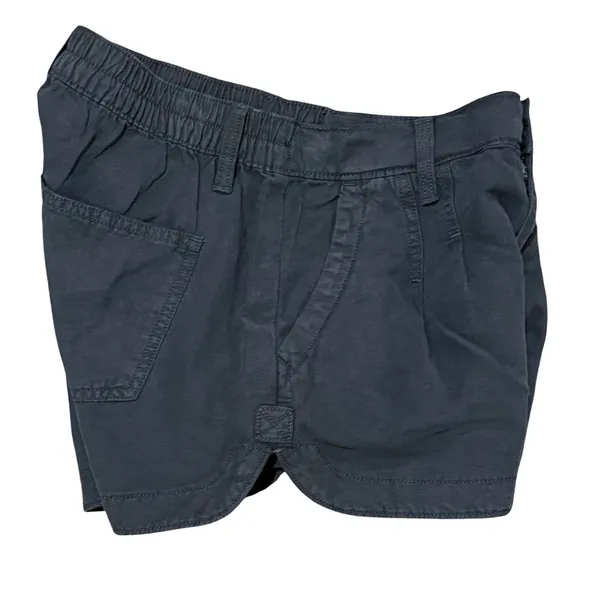Aerie Womens High Waisted Dolphin Hem Shorts Charcoal Gray‎ Size S New - Image 3