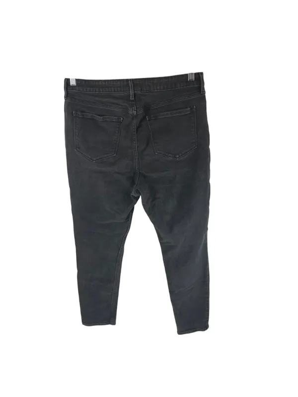 Old Navy Womens High-Rise Super Skinny Black Jeans Size 16 Short Cotton Blend - Image 2