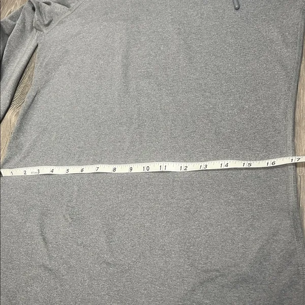 Nike Heather Gray High-Neck Long Sleeve - Image 12