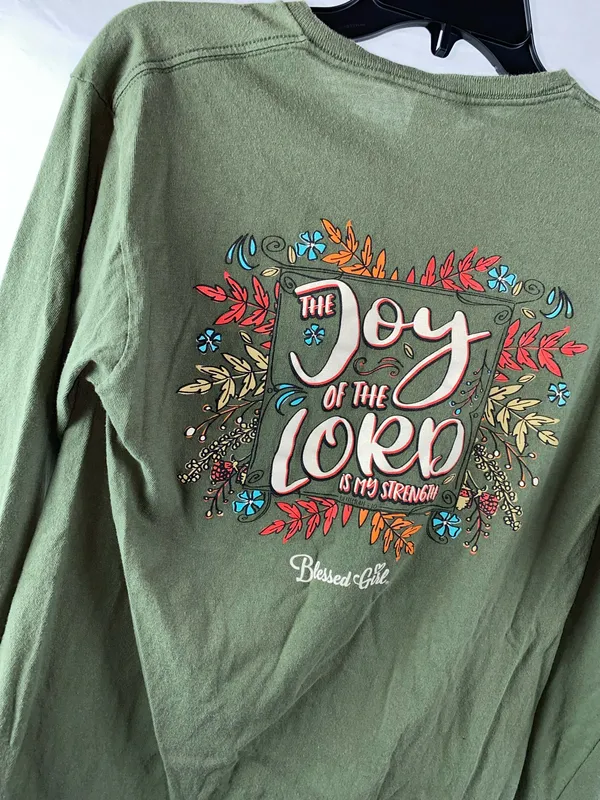 Faith Long Sleeve Green Size M - Image 4