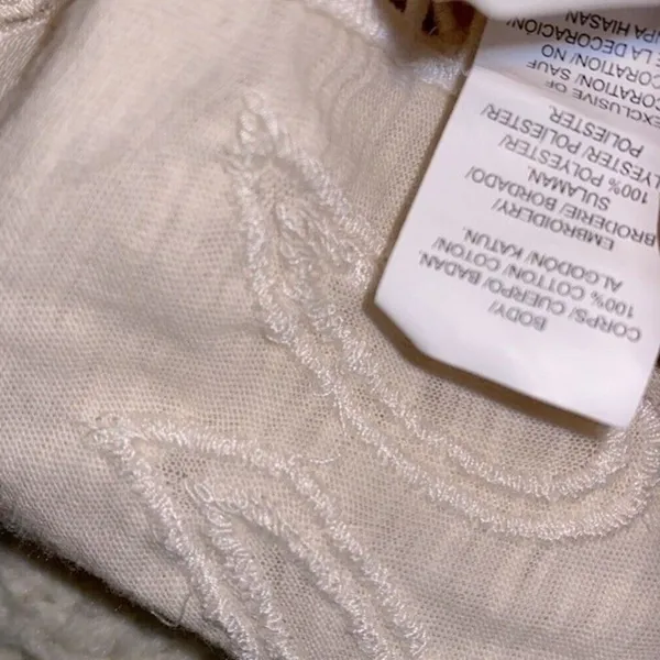 LUCKY BRAND top size medium boho - Image 7
