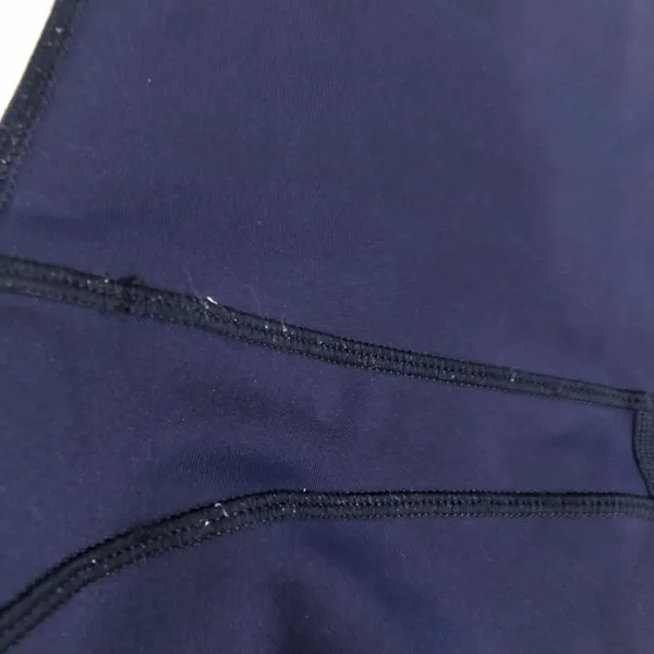 Aerie Offline Goals 7/8 High Rise Mesh Leggings Navy Blue Small - Image 5