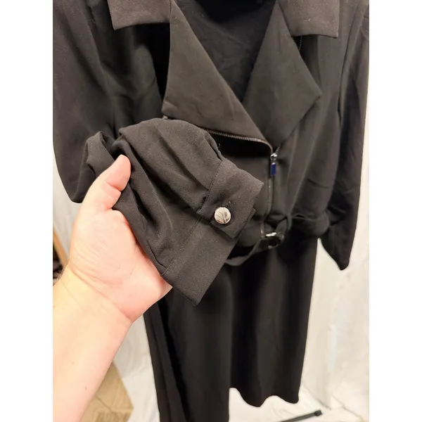 Seraphine The Work Edit Women's Maternity Moto Jacket and Dress Combo - Image 5