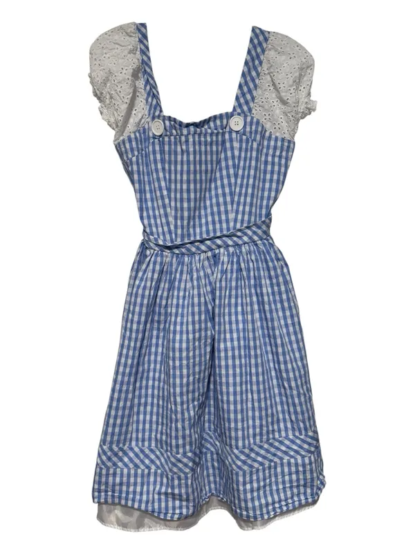 Wizard of Oz Dorothy Gingham Costume Dress Women’s Size S - Image 3