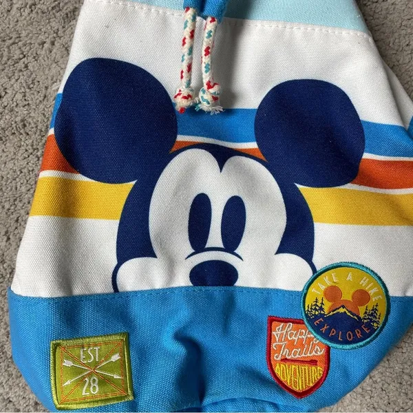 Disney Store Mickey Mouse Happy‎ Trails Bucket Backpack - Image 2