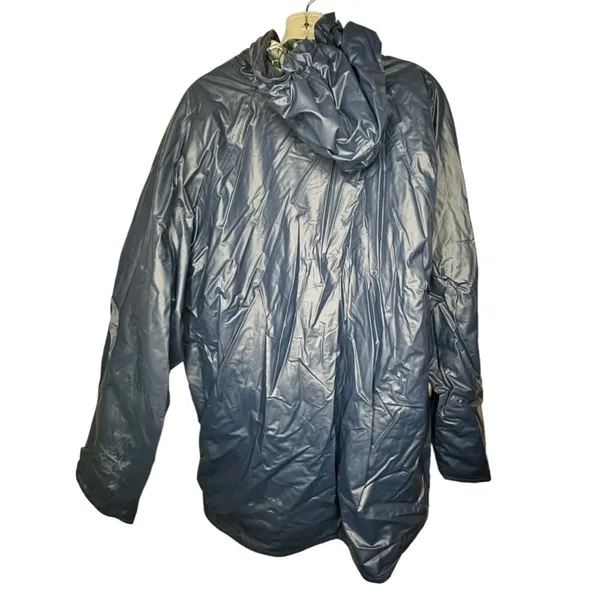 Totes Navy Rain Coat with Hood‎ Blue Size XL - Image 4