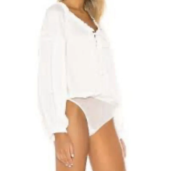 Intimately Free People All Tucks Bodysuit Large - Image 2