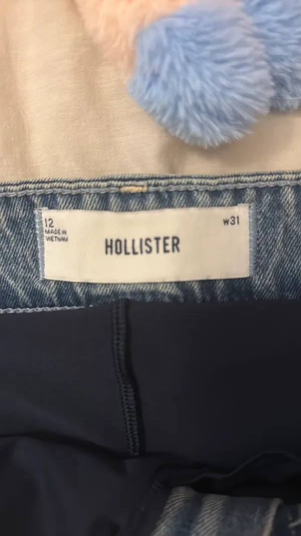 hollister jean skirt - Image 3