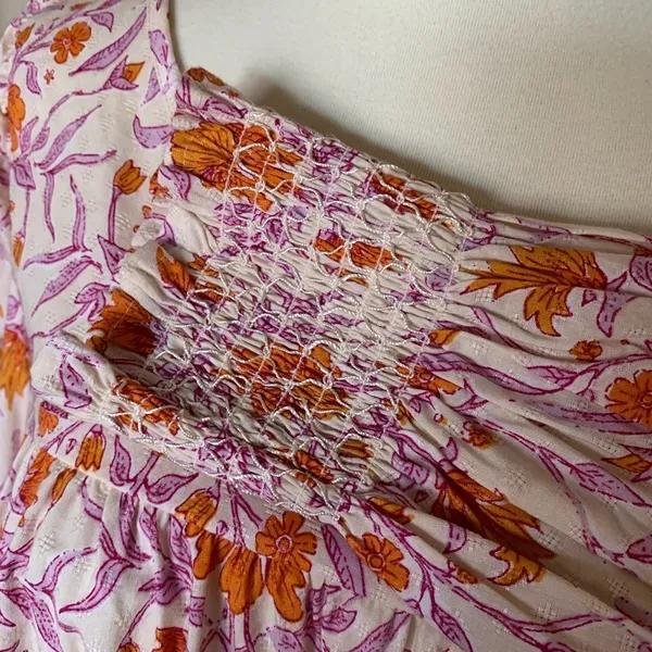 Universal Thread Goods Co. Floral‎ Babydoll Top Size Large - Image 6