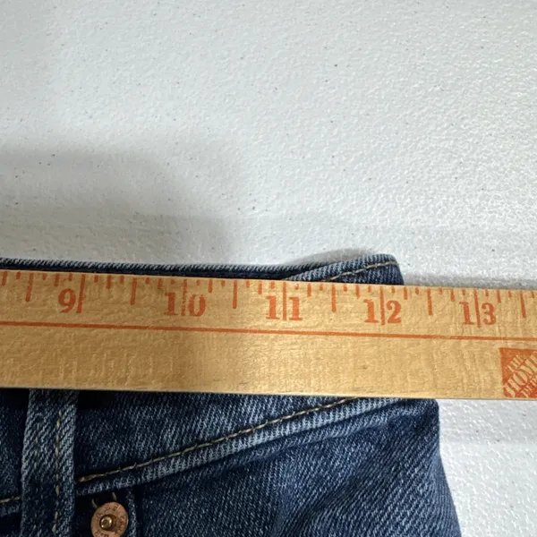 Abercrombie & Fitch The 90S Straight Jeans Ultra High Rise 25/0R Blue Denim - Image 9