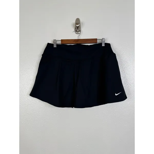 Nike One Dri-FIT Ultra High Waisted Skirt Black Skort XXL IH8614-010 - Image 3