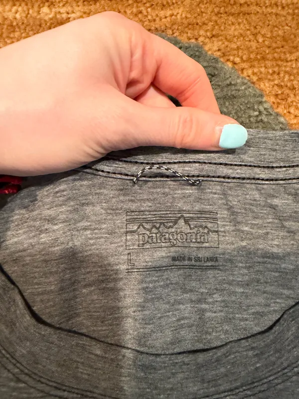 Patagonia Long Sleeve Glorya Twist Top Women’s Size Large - Image 2