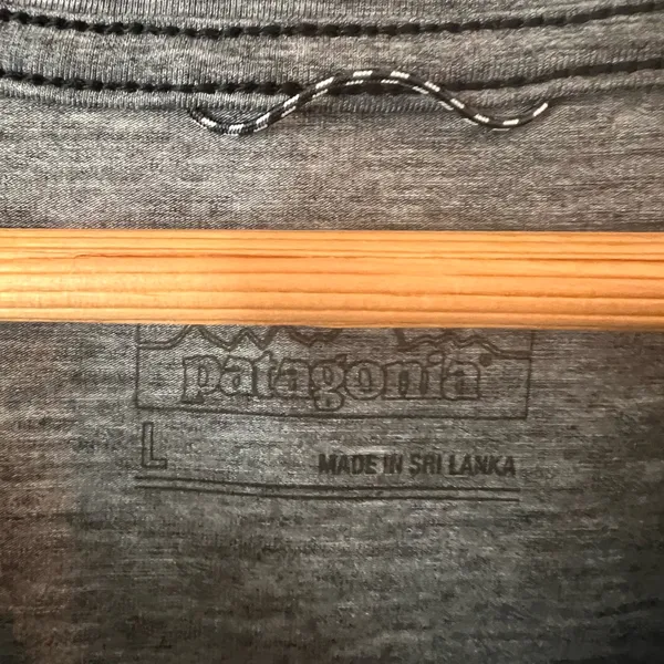 Large Patagonia Gray Relaxed Long Sleeve Shirt - Image 3