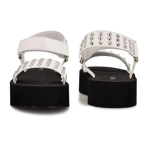 Nine West Studded Sport Sandals Size 8 - Image 3