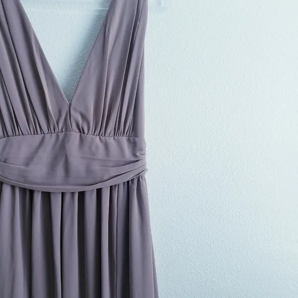 Lulus Heavenly Hue V-Neckline Maxi Dress - Image 5