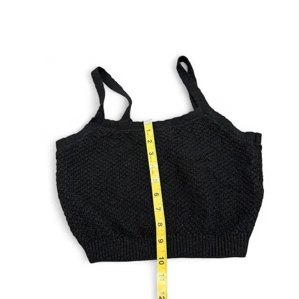NWT free people black knitted top - Image 4