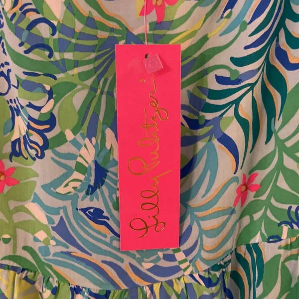 Lilly Pulitzer Teresa Maxi Dress Size Xl Brand New With Tag Length 50” Bust 40” - Image 3