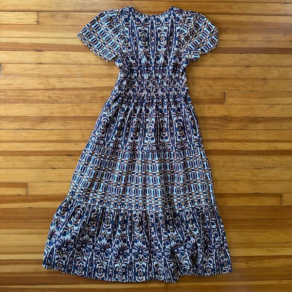 Maeve Anthropologie Somerset Maxi Dress 100% Cotton Size M NWOT - Image 4