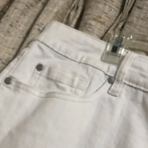 Torrid White Denim Mini Skirt  - Image 2