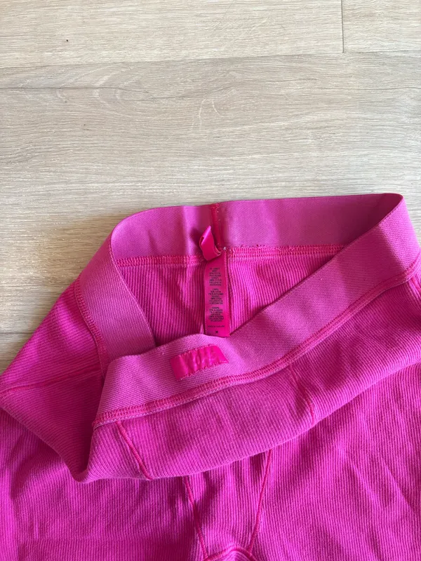Skims Cotton Rib Boxer Shorts - Image 3