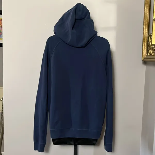 Nike x University of Michigan Wolverines Large Blue Hoodie Pullover - Image 2